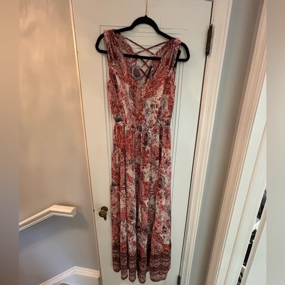 Signature Studio beach Maxi Dress with tassels - Picture 1 of 4